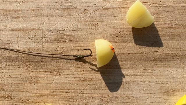 krieltje aan de onderlijn