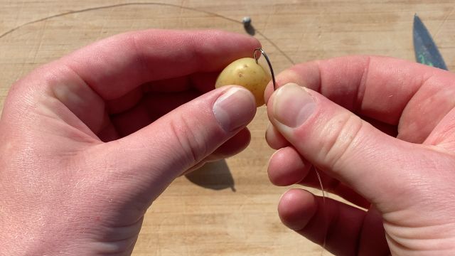 penvissen met aardappels stap 2