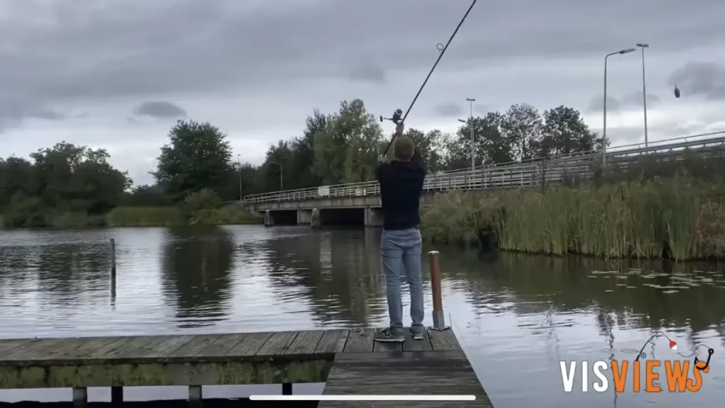 Molen opspoelen 5 - nieuwe nylon lijn opspoelen