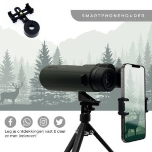 Vogelkijker smartphonehouder